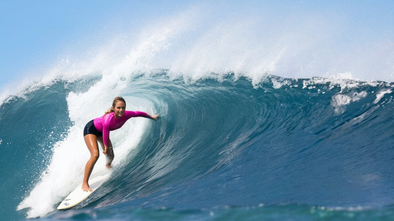 Competição Feminina de Surf nas Olimpíadas é Novamente Adiada Devido a Condições Desfavoráveis